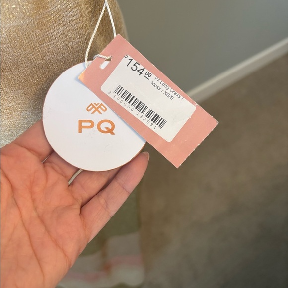 NWT PQ Swim Striped Multicolor Maxi Swim Coverup - Picture 5 of 5